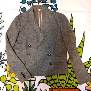 J.Crew wool jacket light gray